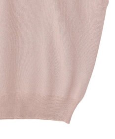 AMERICAN HOLIC 【WEB限定】接触冷感ラメフレンチスリーブニットプルオーバー