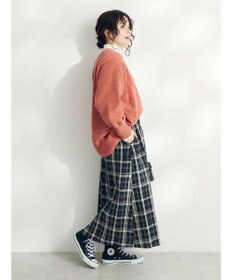 CRAFT STANDARD BOUTIQUE 洗えるコードモールＶネックプルオーバー