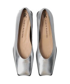 INTER-CHAUSSURES 【FABIO RUSCONI】スクエアトウVカットカッターシューズ