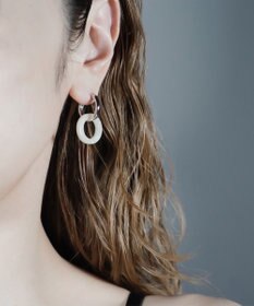susui 【doughnut】フープピアス M (SVMRR)_片耳