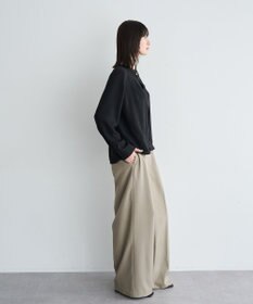 YECCA VECCA タックワイドパンツ