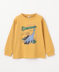 ANY KIDS 恐竜プリント 長袖Tシャツ