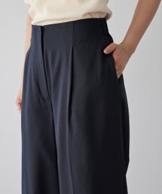 YECCA VECCA タックワイドパンツ