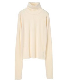 earth music&ecology ＴＲウールブレンドタートルネックプルオーバー