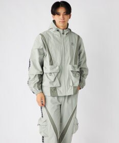 OP／FILA 【Kappa】オーバーシルエット バンダナイロントラックジャケット