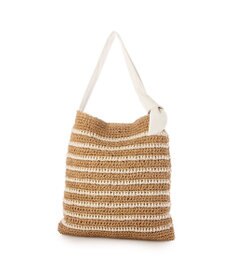 UNBILLION カシュカシュ cachecache / 柄ボーダークロッシェトート