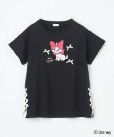 ANY KIDS 【ディズニー/マリー】レースアップ オーバー半袖Tシャツ