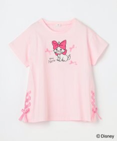 ANY KIDS 【ディズニー/マリー】レースアップ オーバー半袖Tシャツ