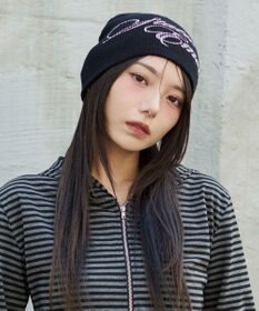 WEGO スプレープリントシングルニットワッチ