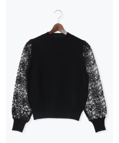 Te chichi レーススリーブニット