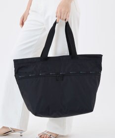 LeSportsac CARLIN ZIP TOP TOTE BAG 【日本限定】リサイクルドブラックJP