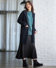 ANY 【洗濯機可】フーディーコーディガン