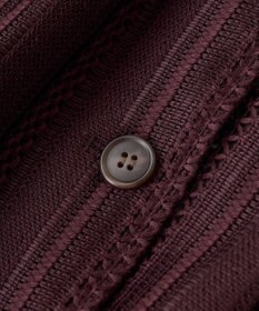 AMERICAN HOLIC 幾何学レースウエストドロストジャケット