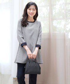 Tiaclasse 【洗える】ツイードチュニック