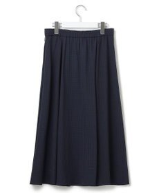 23区 S 【洗える】バックサテンアムンゼン千鳥プリント スカート