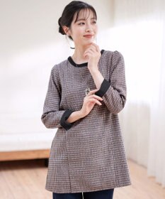 Tiaclasse 【洗える】ツイードチュニック