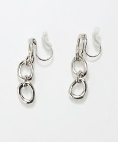 Phoebe 〈痛くないシリーズ/金属アレルギー対応〉ボールドチェーンライトフィットイヤリング　シルバー/ニッケルフリー