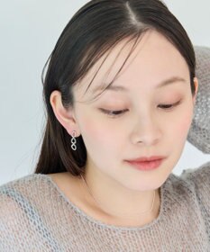 Phoebe 〈痛くないシリーズ/金属アレルギー対応〉ボールドチェーンライトフィットイヤリング　シルバー/ニッケルフリー