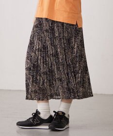 J.PRESS YORK STREET 【WOMEN】エアリープリーツ デザインスカート