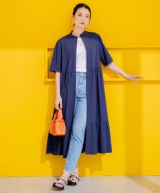 組曲 【洗える・アンサンブル対応】MINAノースリーブ ニット