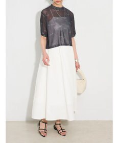 Green Parks ロゴ入りチュールトップス