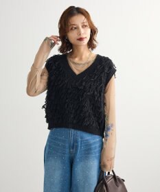 Green Parks ループニットベスト