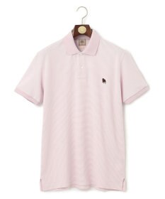 J.PRESS MEN 【大人気】アメリカンコットン鹿の子ボーダー バックブルポロシャツ