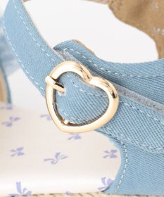 ANY KIDS チュールフリル サンダル