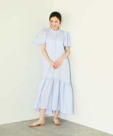 #Newans フレアヘムシャツワンピース