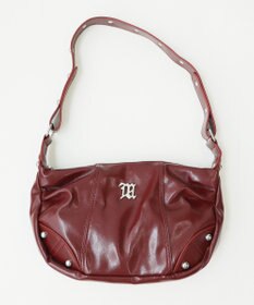 WEGO メタルパーツハーフムーンバッグ