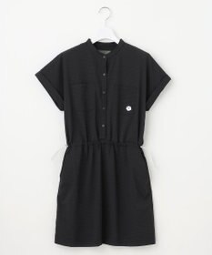 PW CIRCULUS 【高通気 / 軽撥水 / 軽量のDotAir 使用】【WOMEN】バンドカラーワンピ ゴルフウェア レディース