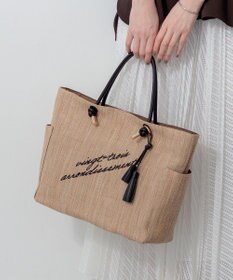 23区 【先行予約】ロゴ刺繍 雑材 トートバッグ