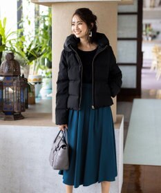 Tiaclasse L 【洗える】大人上品なスカラップレースコンビニット