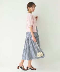 Feroux 【接触冷感・UVカット】ハーフスリーブ カーディガン