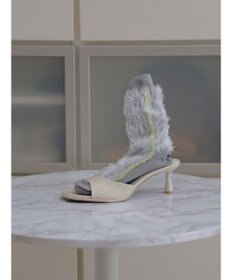 TRICOTE サイドラインフェイクファーソックス