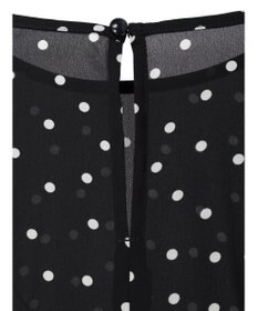 AMERICAN HOLIC ギャザースリーブドットブラウス