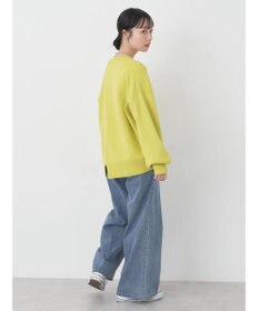 earth music&ecology アンチピリングバックスリットプルオーバー