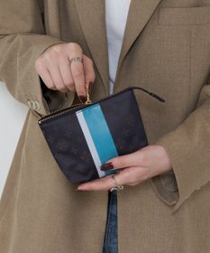 ラインプリントポーチ S(Z-227) / russet | ファッション通販 【公式