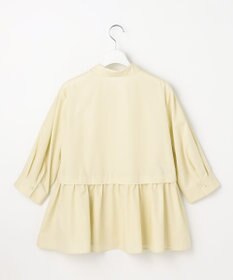 ANY SIS フレアペプラム シャツ