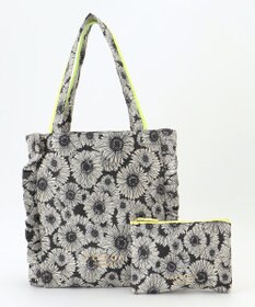 TOCCA 【ヨンア×大人百花×TOCCAコラボカラー有り】PRECIOUS WAVES BAG WITH POUCH ポーチ付きトートバッグ