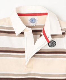 J.PRESS KIDS 【110-130cm】マルチボーダー 半袖ポロシャツ