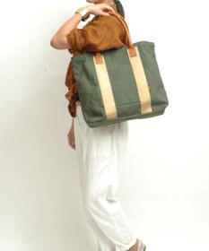 UNBILLION Otias 9号キャンバスパラフィン加工トート