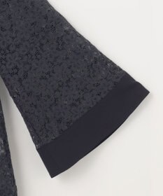 組曲 L 【WEB限定】フラワーラッセルレース ブラウス