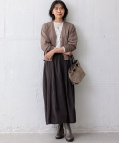 23区 S 【洗える】ナイロンコットンポプリン スカート