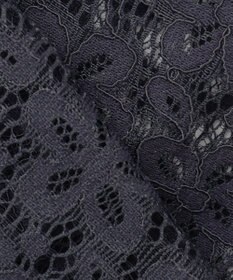 組曲 L 【WEB限定】フラワーラッセルレース ブラウス