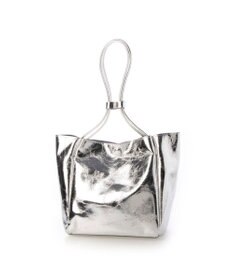 UNBILLION カシュカシュ cachecache / クラッシュメタリックワンハンドルミニトート