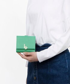 LANVIN en Bleu エルヴィー 内BOX財布