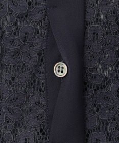 組曲 L 【WEB限定】フラワーラッセルレース ブラウス