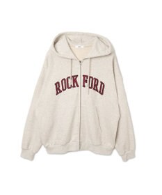 WEGO ワッペンロゴジップパーカー