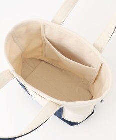 23区 ポーチ付 キャンバス トートバッグ
